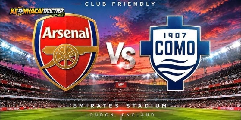 Soi chiếu phong độ của Arsenal vs Como 1907
